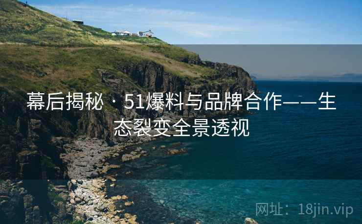 幕后揭秘 · 51爆料与品牌合作——生态裂变全景透视  第2张