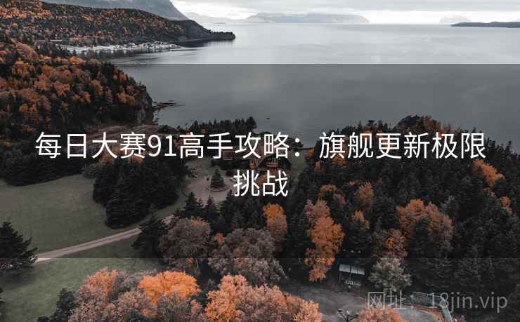 每日大赛91高手攻略：旗舰更新极限挑战  第1张