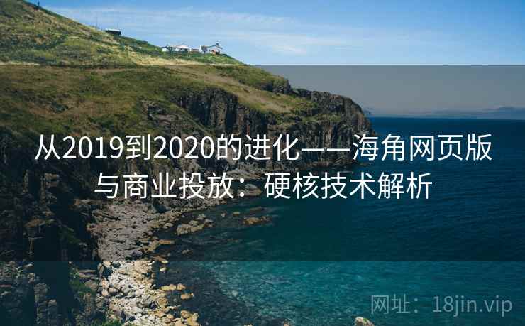 从2019到2020的进化——海角网页版与商业投放：硬核技术解析