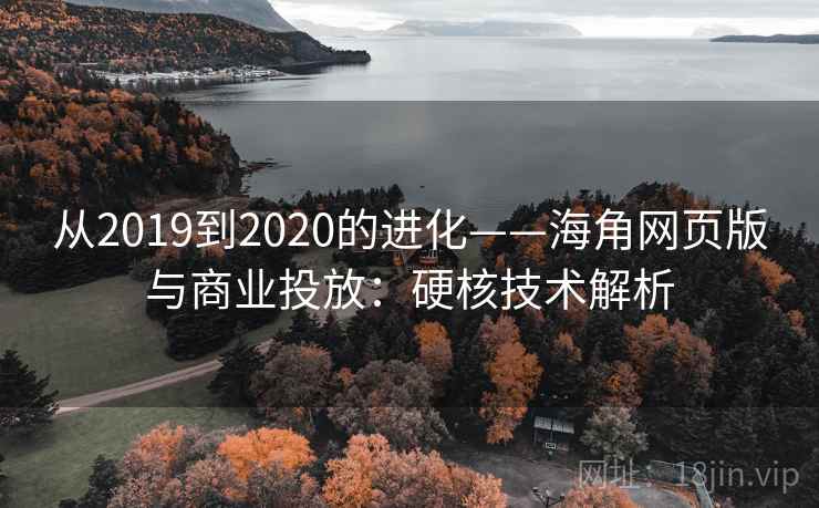 从2019到2020的进化——海角网页版与商业投放：硬核技术解析