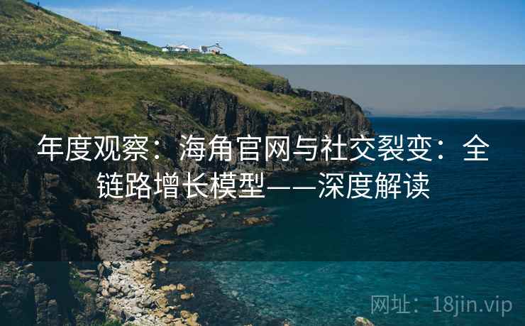 年度观察：海角官网与社交裂变：全链路增长模型——深度解读