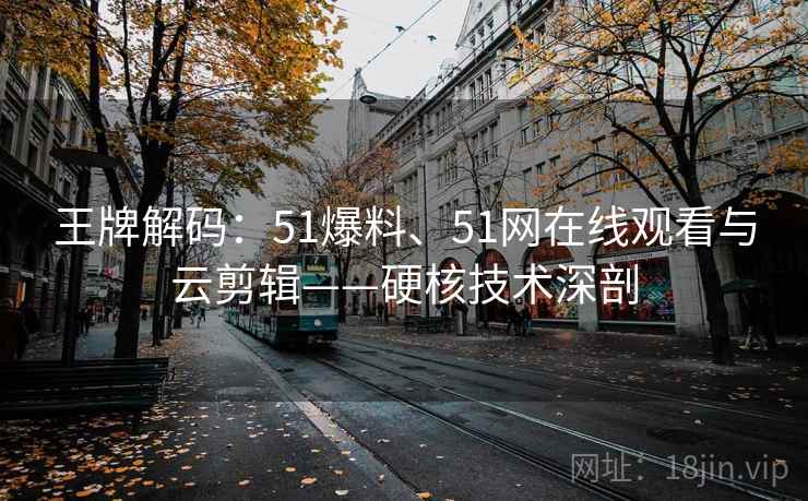 王牌解码：51爆料、51网在线观看与云剪辑——硬核技术深剖  第2张